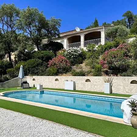 Villa Les Bancaous Climatisee Pour 6 Personnes Avec Piscine Privee Dans Le Domaine De Valcros A *